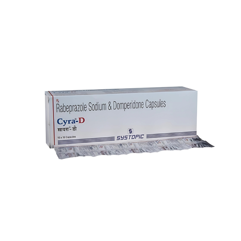 Cyra-D (Domperidone 30mg + Rabeprazole 20mg)